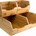 Bamboo Pantry Storage Bins