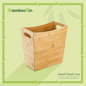 Bamboo Trash Bin